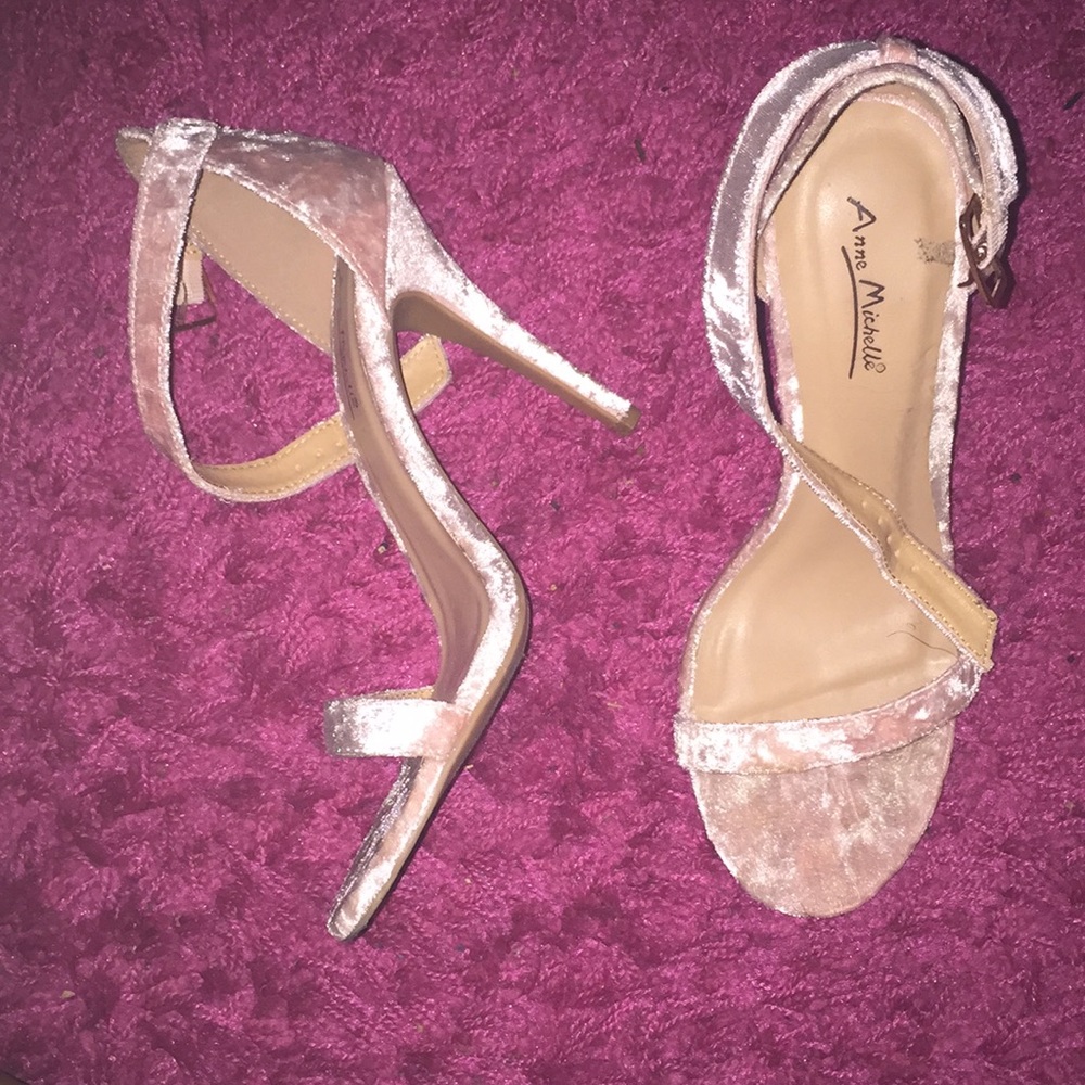 Pink Lingerie Heels